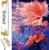 ZRIZQ Paint by Number for Adults Beginners,Animal Paint by Numbers Kits on Canvas,Goldfish DIY Oil Painting Acrylic Paints for Home Wall Art Decor...