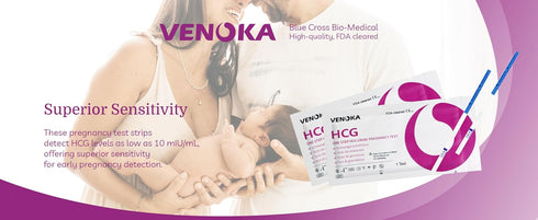 10 x Early Pregancy Test Strips, Super Sensitivity 10 MIU/mL...