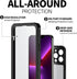BEASTEK iPhone 13 Pro Waterproof Case, NRE Series Shockproof Dustproof Underwater IP68 with Built-in Screen Protector Anti-Scratch Protective Cove...