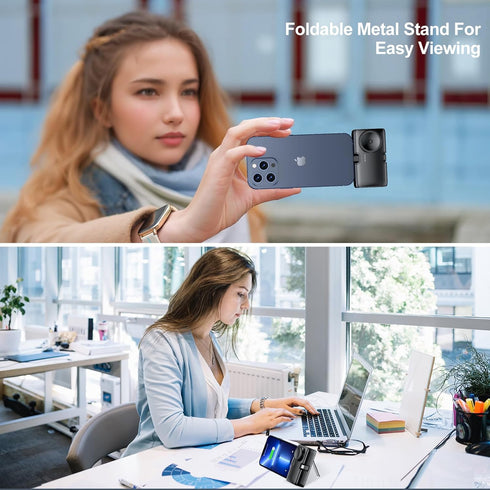Portable Charger for iPhone Apple Watch,Samsung 5000mAh 20W PD Fast Charging Built-in Foldable USB-C Connector,Travel Power Bank Compatible with i...