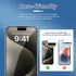 3 Pack Glass Screen Protector for iPhone 15 Pro Max (6.7"), 9HD Tempered Glass, Case Friendly, Anti Scratch Bubble Free Ultra Resistant...
