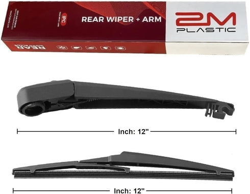 Rear Wiper Arm Blade Factory OEM Style Replacement For GRAND CHEROKEE 2011-2019 Dodge Durango 2011-2019...