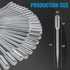 20Pcs 3mL Disposable Plastic Transfer Pipettes Calibrated Dropper for Science Experiment, Art, and DIY - Easy-to-Use and Safe...