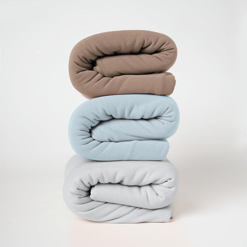 Baby Swaddle Receiving Blankets with Matching Beanie Set Newborn Nursery Swaddle Wrap for Baby Girls and Boys (Brown)...