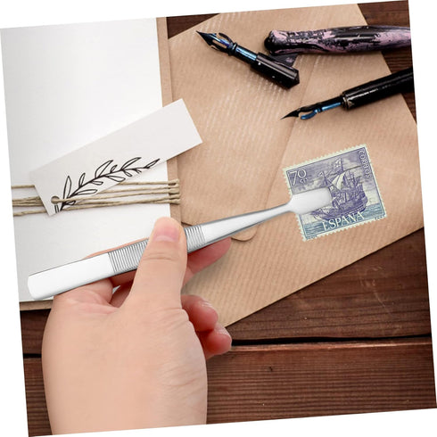2pcs Stamps Tool Stamp Tweezers Stamp Collector Tweezers Philately Tweezers Philately Tool...