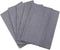 5 Pack Kitchen Cloth Dish Towels, Premium Dishcloths, Magic Cleaning Glass Cloth, Will not Leave Any Water Stains (Grey)...