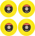 CASOMAN 3-Inch Dual-Action Hook & Loop Fastener Flexible Backing Plate 3"/ 75mm Polishing Pad with 5/16"-24 Threads, 4 PCS Set...