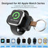 Portable Charger for Apple Watch,2000mAh Power Bank with Magnetic iWatch Charger,Compact Wireless iPhone Watch Charger Keychain Style Travel Essen...