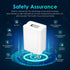 Mubarek USB Wall Charger,Fast Charger Safe USB Charger Block, Compact Fast Charging Block Adapter, Portable Power Adapter Lighting USB Charger Blo...