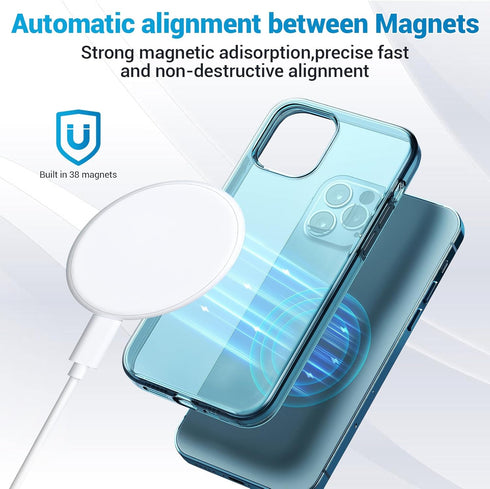 Compatible with Magnetic Wireless Charger?15W Fast Apple Mag-Safe Charge for iPhone 15/15 Pro/15 Plus/15 Pro Max/14/13/12 Series Include Fast 20W ...