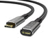CABLEDECONN USB4 8K Cable 0.8M Thunderbolt 4 Compatible USB 4 Type-c Male to Female Extension Cable Ultra HD 8K@60Hz 100W Charging 40Gbps Data Tra...