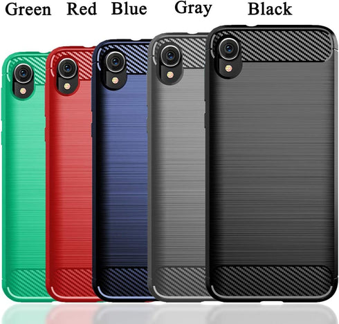 Osophter for Motorola Moto One Zoom Case,Motorola Moto One Pro Case Shock-Absorption Flexible TPU Rubber Full-Body Protective Phone Cover for Moto...