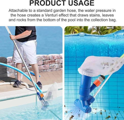 Quick Coupler (2 Pcs) Pertains to Pool Vacuum Heads for Inground Pools,Manual Pool Vacuum, Pool Cleaning Equipment and Accessories,Swimming Pool V...
