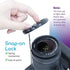 52MM Snap-On Front Lens Cap Cover Compatible with Canon, Nikon, Sony, Pentax All DSLR Lenses...