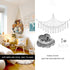 Upgrade Stuffed Aanimal Storage Organizers Toy Hammock Corner Hanging Net Stuffy Aniaml Hammock Macrame Toy Display Plush Toy Holder Wall-Mounted,...