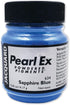 Jacquard Pearl Ex Pigment Powder 0.5 oz Sapphire Blue - Loose Mica Powder for Epoxy Resin, Watercolors, Calligraphy Ink & Clay - Epoxy Pigment Pow...