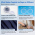 Ice Bag for Injuries, First-Aid Pain Relief, Refillable Ice Bags for Teeth, Knees, Menstrual, Back, Shoulders Pain, Headaches, Cold & Hot Therapy ...