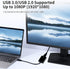 ELUTENG USB to HDMI Adapter 1080P USB 3.0/2.0 to HDMI Converter Adapter Video Graphics Cable Converter with Audio for PC Laptop Projector HDTV Com...