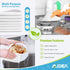 AIDEA Microfiber Cleaning Cloths White-24PK, Absorbent Cleaning Rags, Lint-Free, Scratch-Free, Streak-Free Wash Cloths, Microfiber Cloth, Dish Tow...