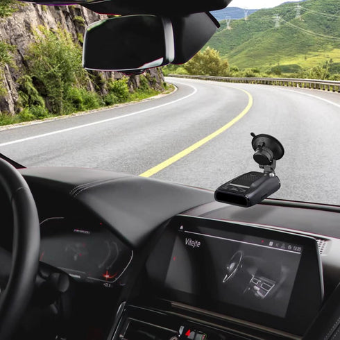 Radar Detector Mount,Car Radar mounting Bracket Suction Cup Holder,Windshield & Dashboard Radar Detector Suction Mount, for Cobra Escort Valentine...