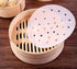 100pcs Air Fryer Liners, 10 inches Bamboo Steamer Liners, Premium Perforated Parchment Steaming Papers, Non-stick Steamer Mat Liner for Air Fryers...