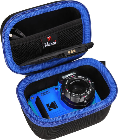 Mchoi Waterproof Hard Carrying Case Replacement for Kodak PIXPRO WPZ2 Rugged Waterproof Digital Camera, Case Only, Blue...