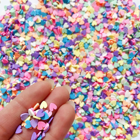 EHOPE 50G Fake Sprinkles Polymer Sprinkles Resin Sprinkles 50G Clay Sprinkles For Resin Nail Art Slices Fake Candy Sprinkles for Nail Art DIY Craf...