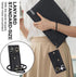 for Samsung Galaxy S24 Ultra (Not S24) Phone Case for Women, Crossbody Wallet Case with Credit Card Holder Lanyard Shockproof Purse Kickstand Case...