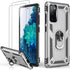 LUMARKE for Galaxy S20 FE Case with Screen Protector,Pass 16ft. Drop Tested Military Grade Protective Phone Cover with Magnetic Ring Kickstand Com...