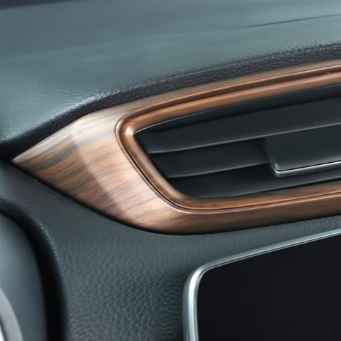 AntBooBoo for Honda CRV 2022 Side Air Vent Trims Wind Outlet Decoration Peach Wood Grain Dashboard Stickers for CR-V 2017 2018 2019 2020 2021…...