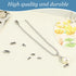 50 Pcs Replacement Blind Pull Cord Connector Ball Pull Chain Connectors Blinds Stainless Steel Bead Chain Connectors Clasps for Beaded Ball Chain ...