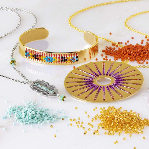 Miyuki Delica Seed Beads Bundle: Size 11/0, Cozy Palette Collection DB285, DB798, DB881...
