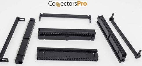Pc Accessories - Connectors Pro 25-Pack Female 2X25 50P Dual-Row 2.54mm 0.1" IDC Socket for Standard Flat Ribbon Cable, 50 Pins Connectors...