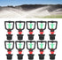 20 Garden Irrigation Nozzles, 360° Swivelling Irrigation Sprinklers, Atomised Rotary Irrigation Nozzles with G1/2 Male Thread for Greenhouse Garde...