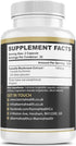 Tremella Mushroom Extract Supplement - Organic Skin Supplement - Compressed Snow Mushroom Powder Capsules - 25% Beta Glucan Content, Vegan & GMO F...