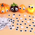 CCINEE 25mm Black Googly Wiggle Eyes 100PCS with Self-Adhesive for DIY Handmade Crafts Decorations...