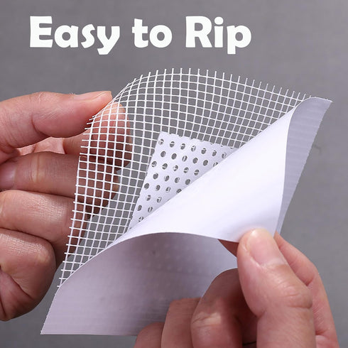 3 Pcs 2 Inch Wall Patch Repair,Drywall Repair Patch Self Adhesive Drywall Patch and Fiberglass Repair Kit,Heavy Duty Dry Wall Hole Repair Patch fo...