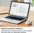 ELECOM Bluetooth Mouse Ergonomic shape, Silent Click, 18-Month Battery Life, 2000DPI, 5 buttons, Optical Sensor, Compatible with PC, Mac, Laptop, ...
