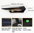 Solar Motion Sensor Outdoor Wall Light, Solar Sconce Lights Waterproof 3 Modes, Battery Solar Security Lighting LED for Porch Garden Patio Yard, 3...