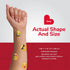 BioSwiss Bandages, Emoji Shaped Self Adhesive Bandage, Latex Free Sterile Wound Care, Fun First Aid Kit Supplies for Kids, 50 Count...