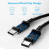 45W Samsung USB C Super Fast Charger, Type C Charger Fast Charging Wall Block with 6Ft Fast Charging Cable for Samsung Galaxy S24 Ultra/S24/S23 Ul...