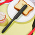 2pcs Silicone Spatulas Heat Resistant Jar Spatulas Cake Cream Butter Spatulas with Long Handle Non-Stick Kitchen Baking Cooking Resin Craft Stirri...