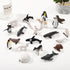 ONEST 25 Pieces Mini Arctic Animals Figurines Set Polar Animal Toys Plastic Arctic Tundra Deer Toy Animal Small White Bear Arctic Fox for Kids Bir...