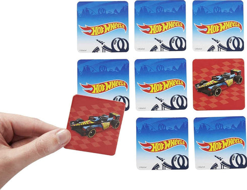Hot Wheels Make-A-Match Card Game, Match Colors, Images & Shapes, 56 Cards for 2 to 4 Players, Gift for Kids Ages 3 Years & Older...