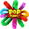 Novelty Place 6 Pack Pop Tubes Fidget Toy for Kids and Adults, Colorful Heavy Duty Tube Toy for Construction - Sensory Educational Toys Relieve St...