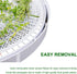 6 pieces 11.6inch Premium Round Dehydrator Sheets Reusable non-stick Food Dehydrator Machine Mesh Screen for fruit dryer...