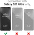 Crave Dual Guard for Galaxy S21 Ultra Case, Shockproof Protection Dual Layer Case for Samsung Galaxy S21 Ultra, S21 Ultra 5G (6.8 inch) - Forest G...