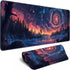 Moon Large Mouse Pad Night Sky Mousepad Forest Desk Mat, Big Full Keyboard and Mouse Pad Cool Desk Pad for Keyboard Mouse with Stitched Edges Anti...