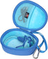 Hard Carrying Case Compatible with Mehomeli Kids Bluetooth 5.2 Air Conduction Open Ear Headphones...