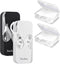 Estefanlo Floss Picks, 124 Count Dental Floss Picks, Tooth Picks Flossers with 2 Dental Floss Dispenser, Refillable Floss Pick Holder Set Perfect ...